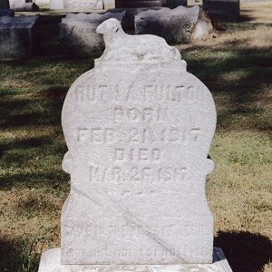image: Ruth A. Fulton headstone